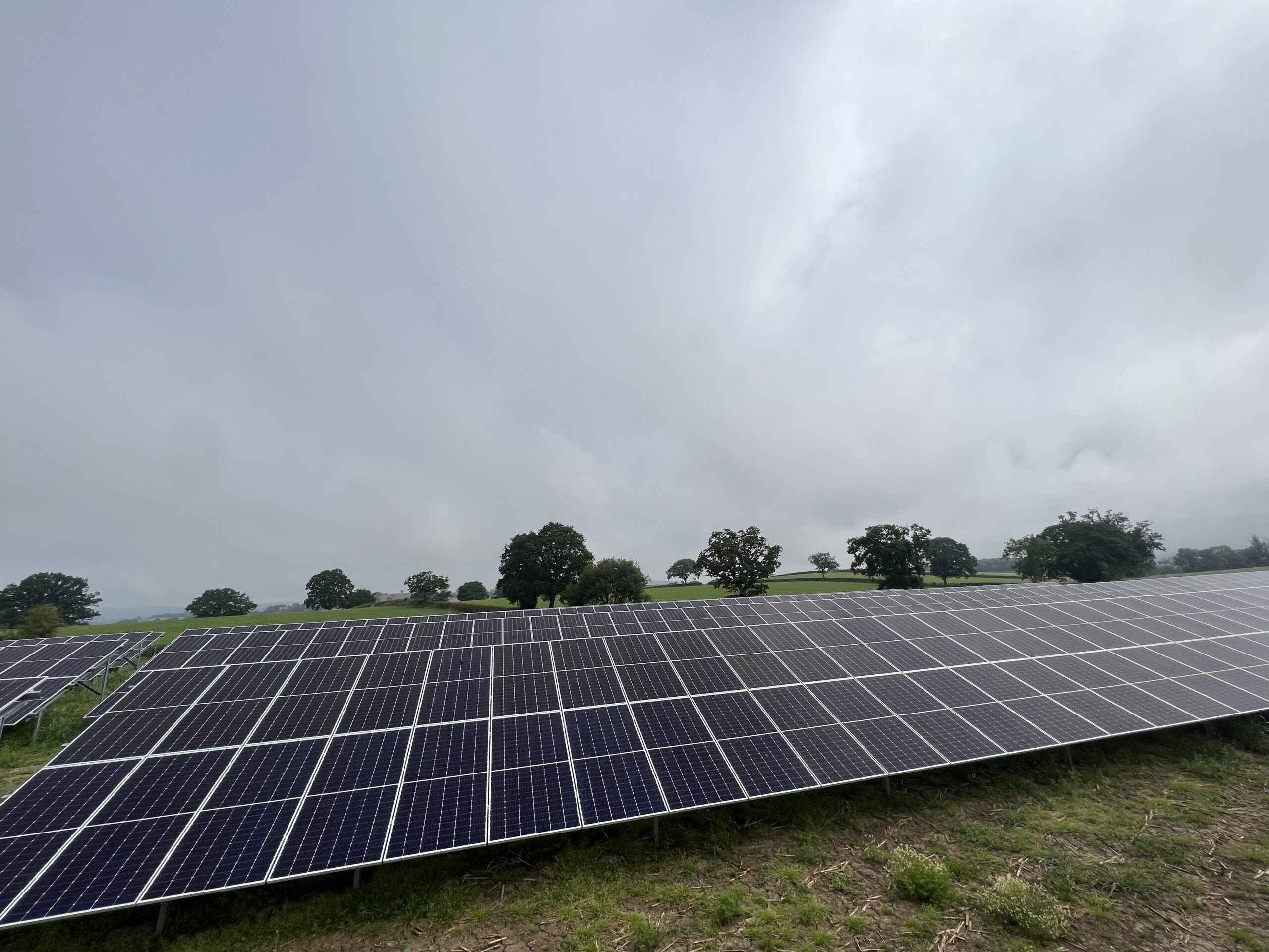Oswestry Commercial Solar Farm 1.1MW Installation