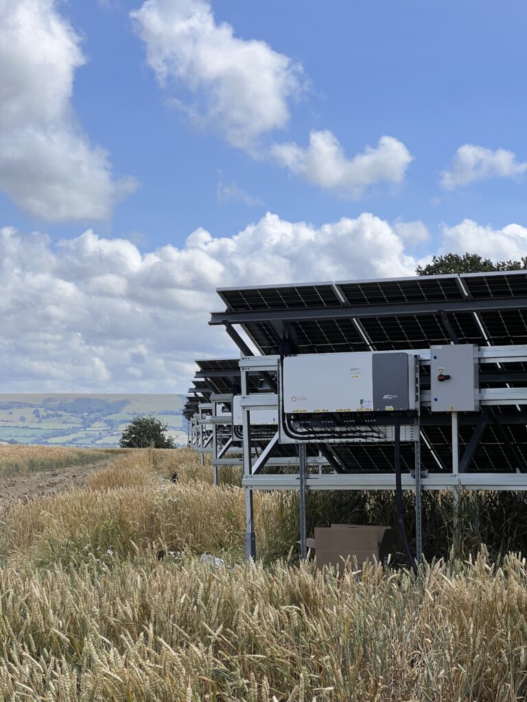 Oswestry Commercial Solar Farm 1.1MW Installation