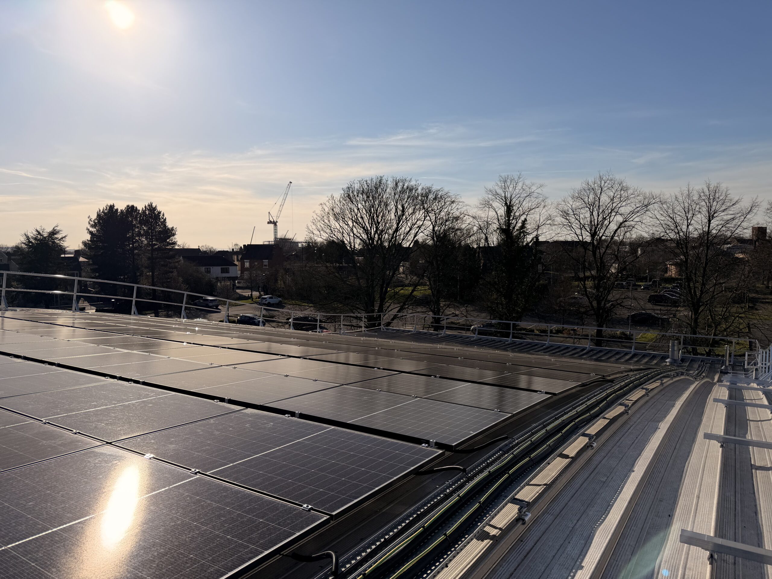 Leisure Centre Commercial Solar Installation 6